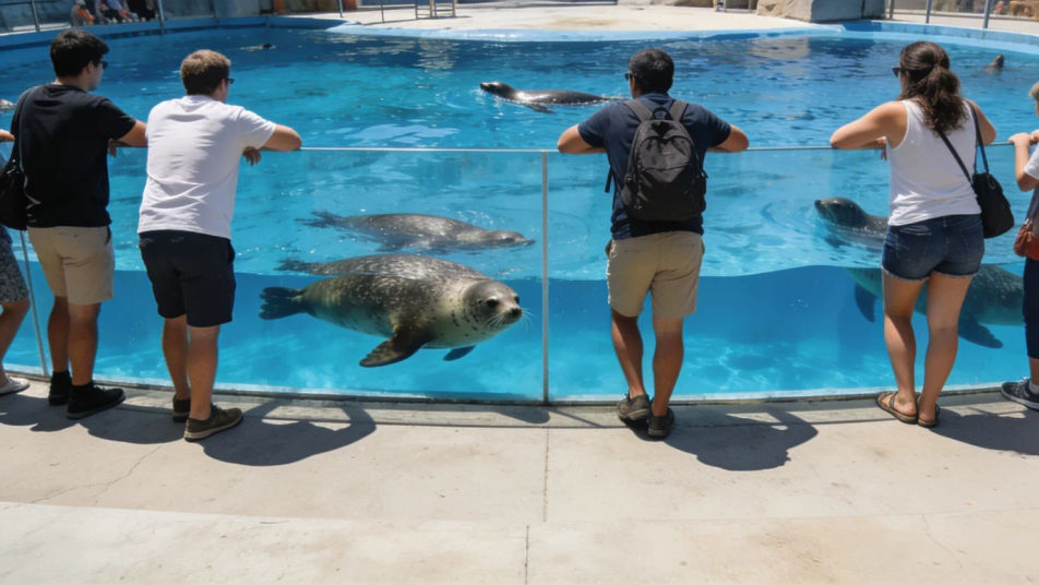 Carry a day at the zoo with no music