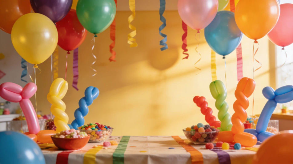 Set a playful, bouncy mood from the start