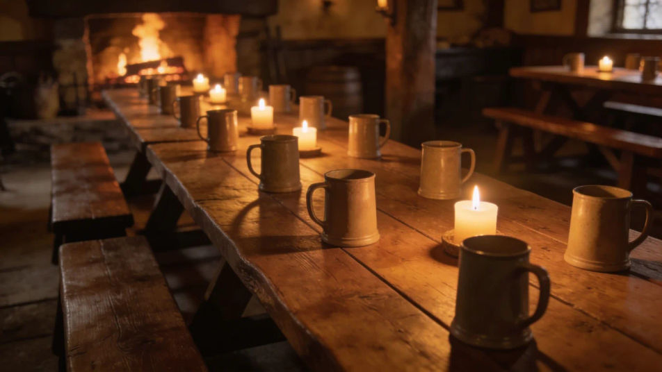 Land the toast as the tankards come down