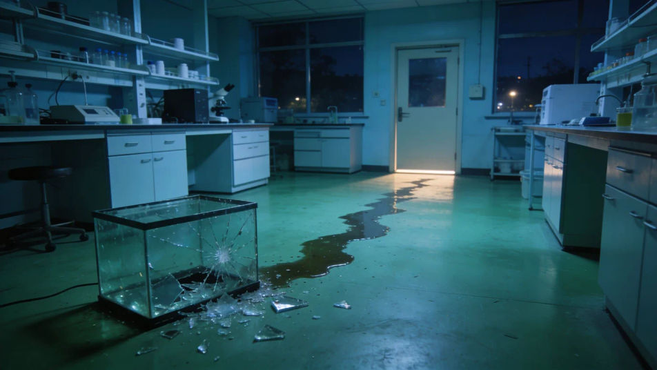 Make a lab feel like something escaped
