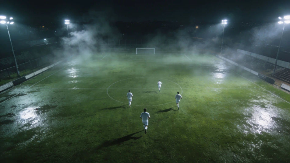 Keep a sports montage hitting with no score