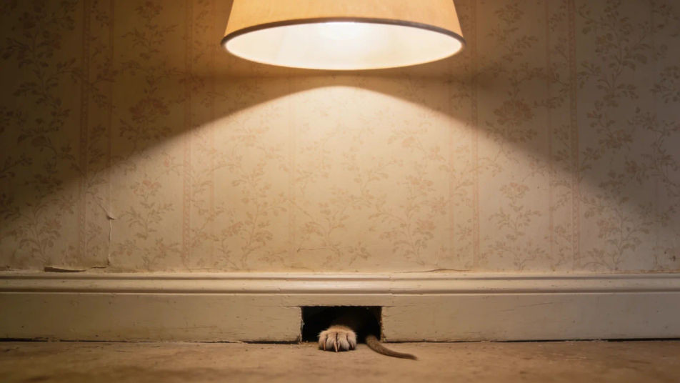 Suggest something small is in the walls