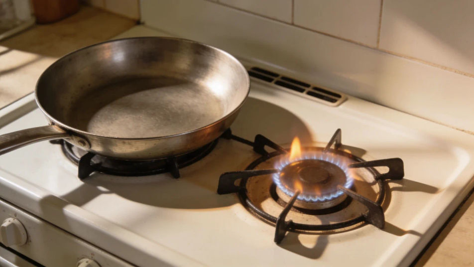 Open a cooking clip with no music