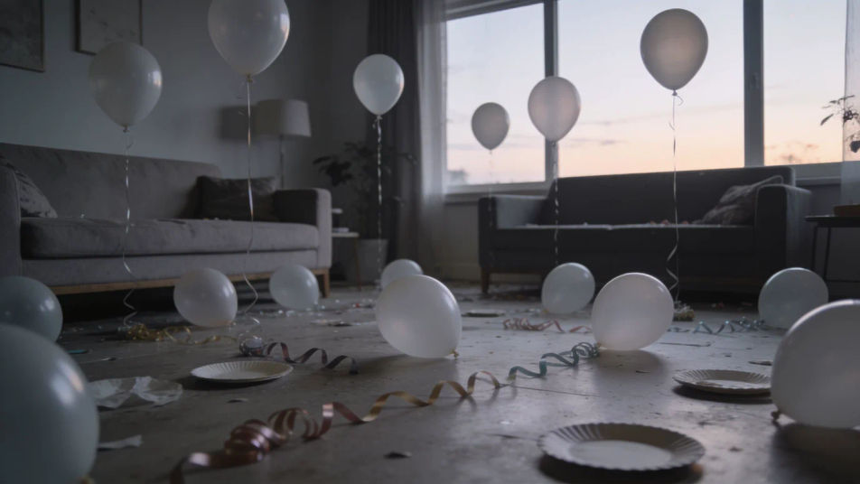 Keep a party clean-up going without music