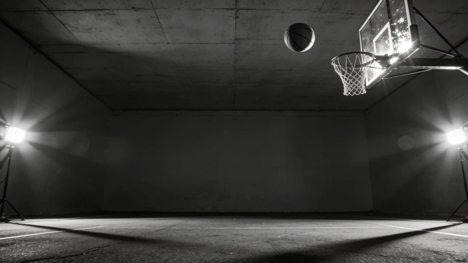 Make a trick shot land with a swish