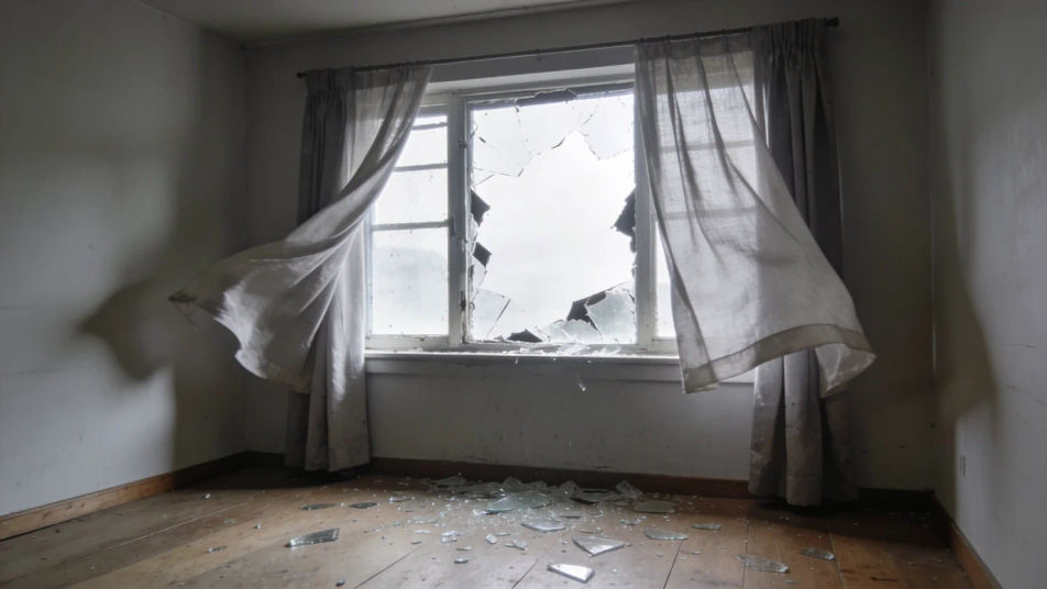 Let the aftermath play out in silence