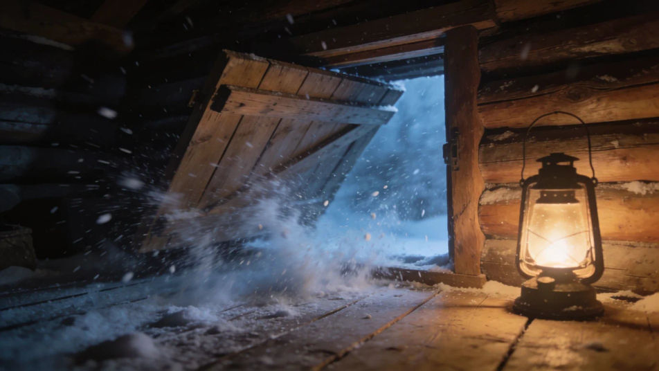 Let the cold hit as the hatch swings open