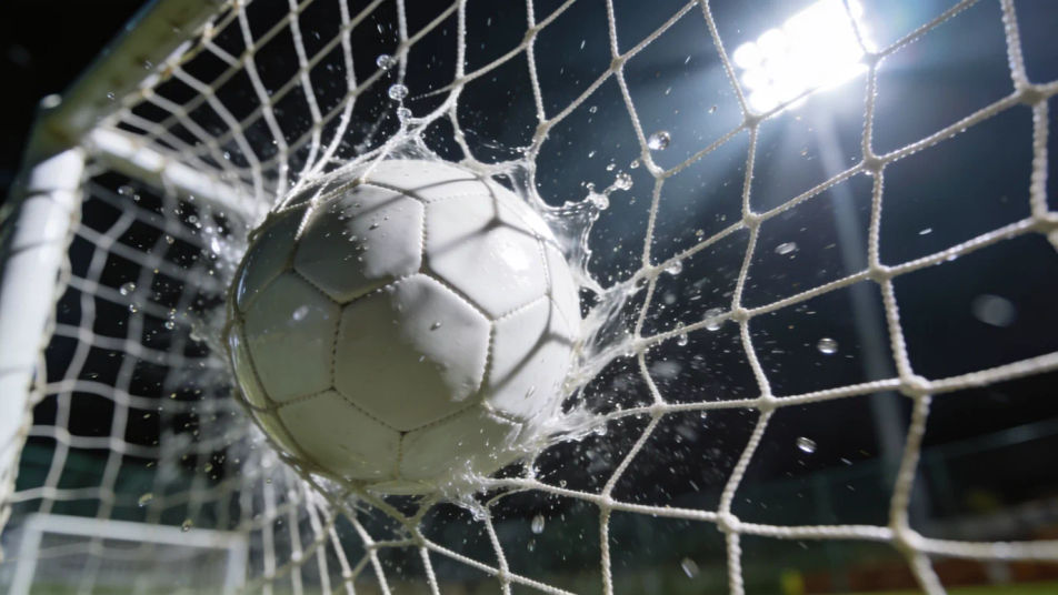 Make the winning goal explode on screen