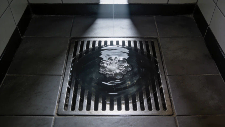 Hint at something blocking the pipes
