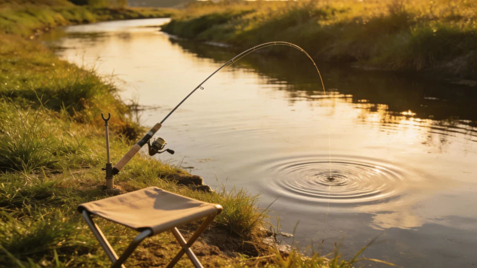 Let someone fishing just out of frame be heard