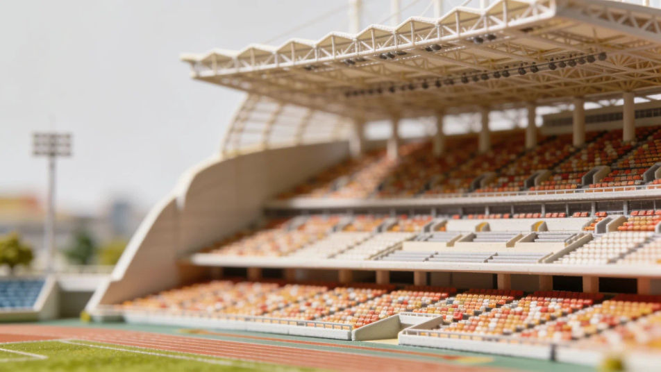 Fill a tiny cartoon stadium with fans