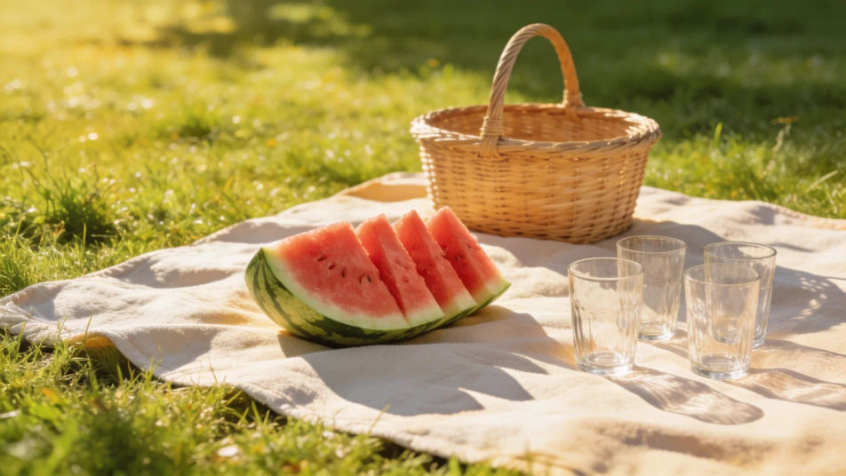 Set a summer picnic before anyone speaks
