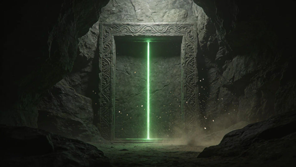 Hint that a stone was set off screen