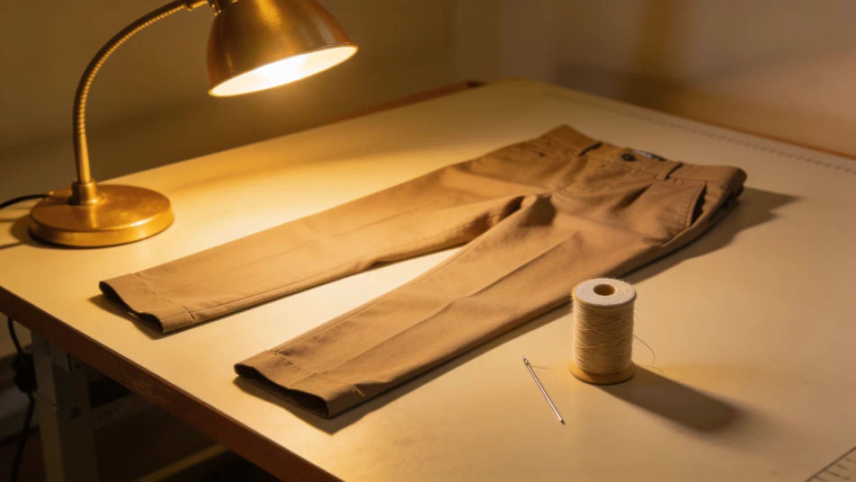 Let the audience hear the trousers split