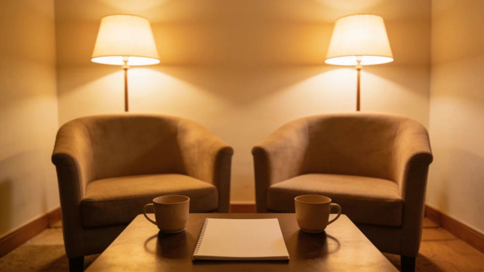 Keep a long table talk going with no music