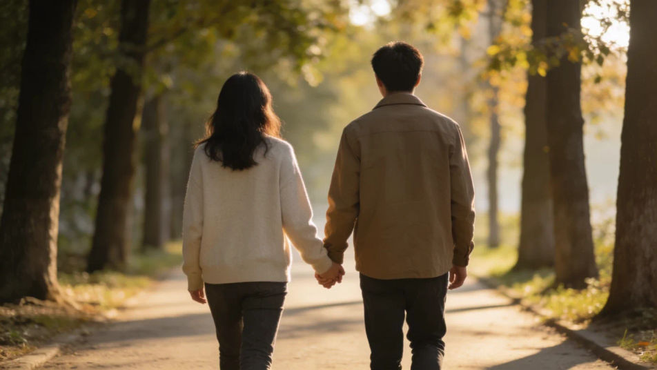 Carry a walk together with no music