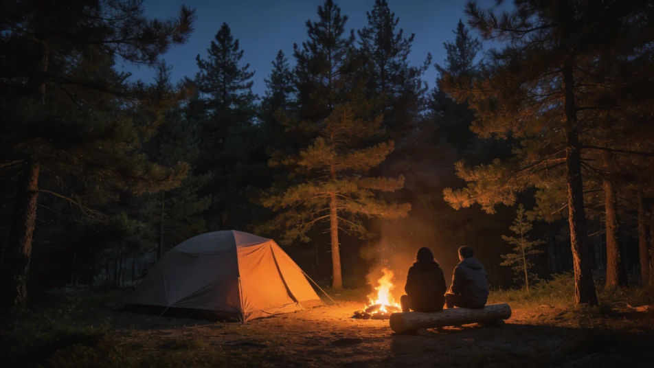 Keep a fireside talk going without music
