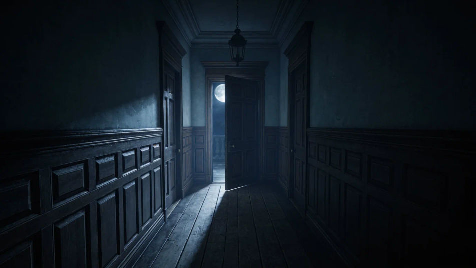 Let the door open on something unseen