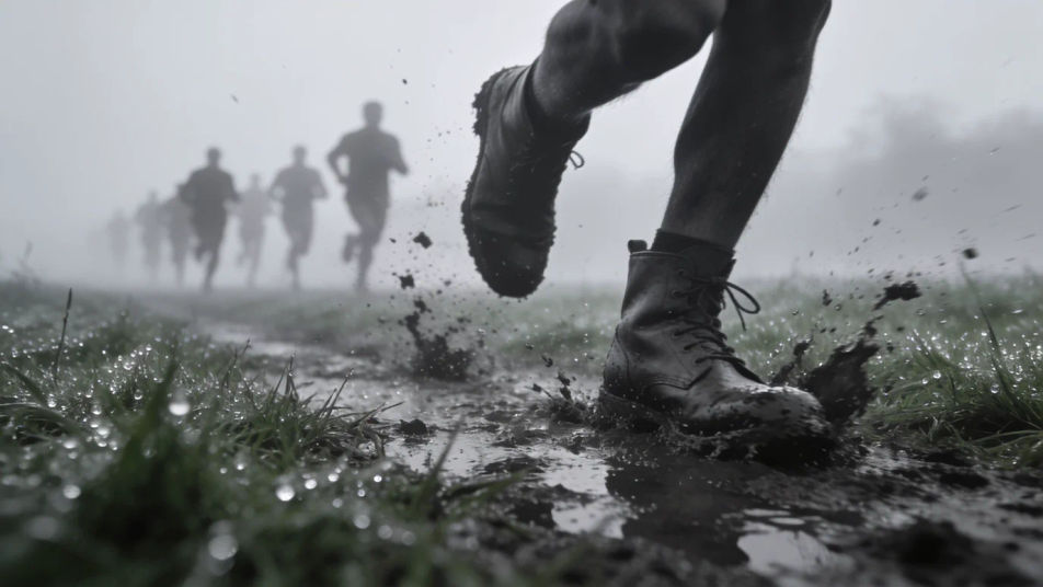 Launch the charge on the first stride