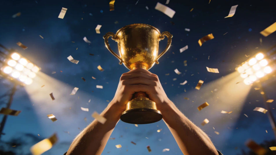 Celebrate a win the moment it lands