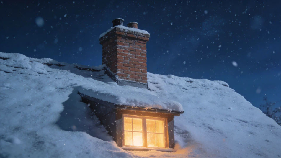 Open a seasonal video with a festive greeting