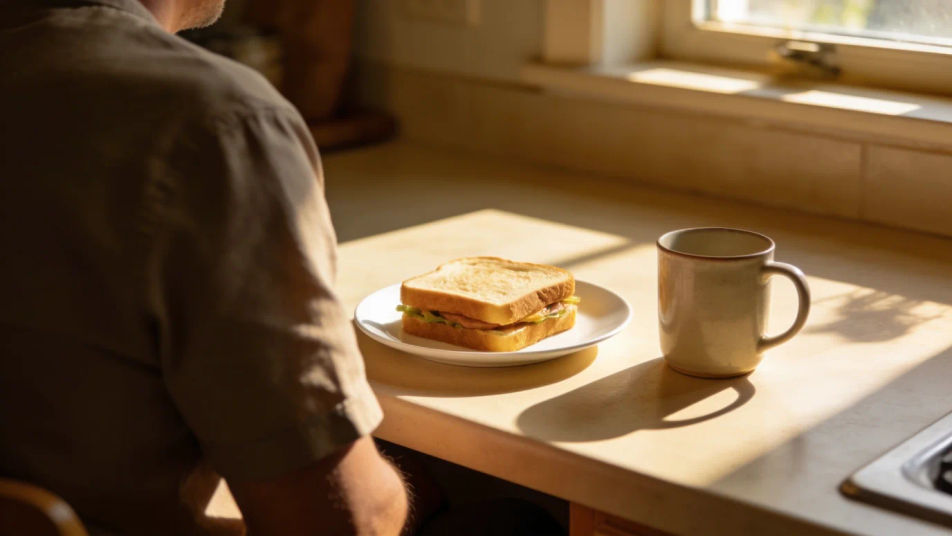 Fill a snack break without background music