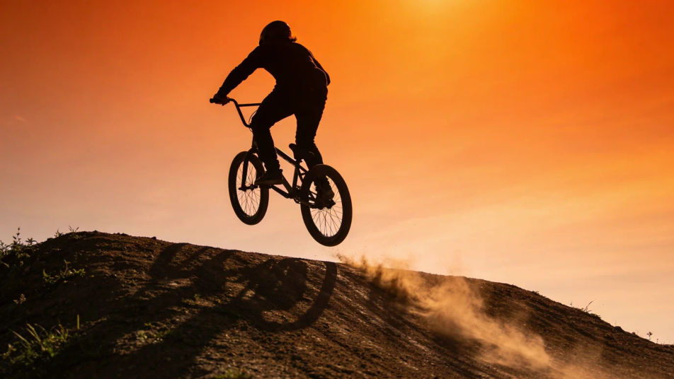 Cheer the moment the jump lands