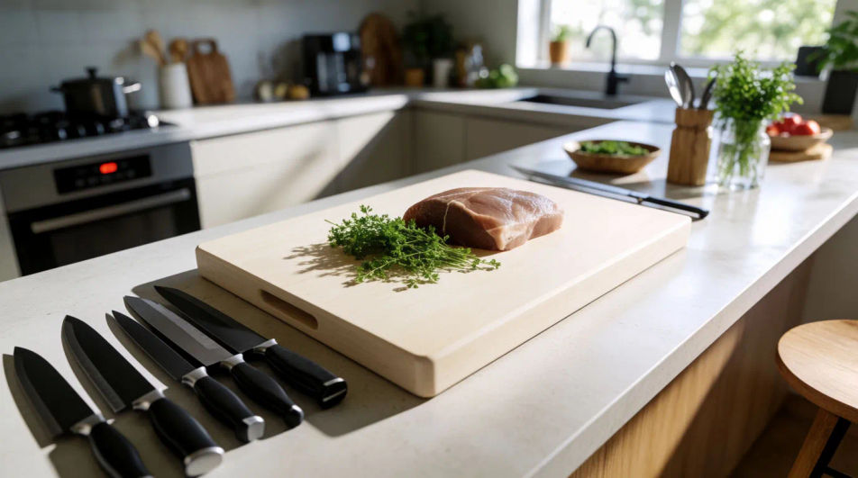 Land a cut of meat on the board