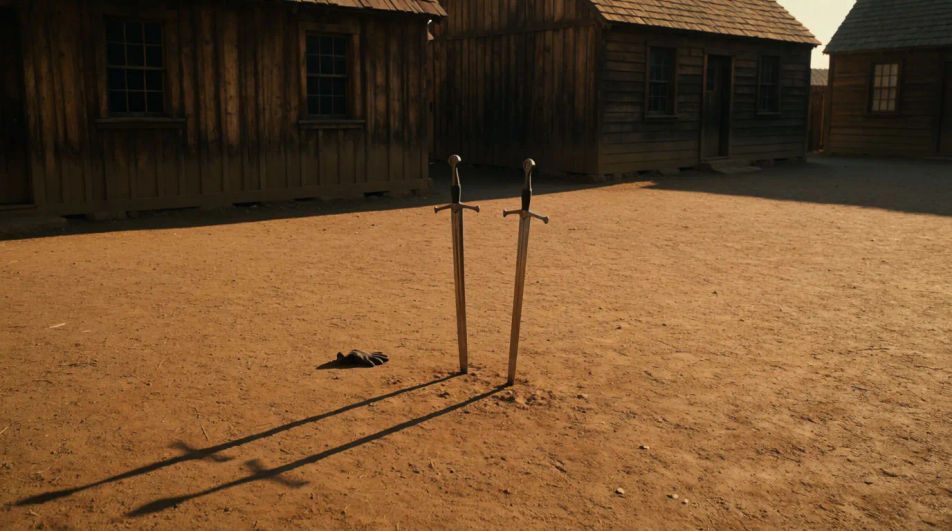 Land the first sword strike of a duel