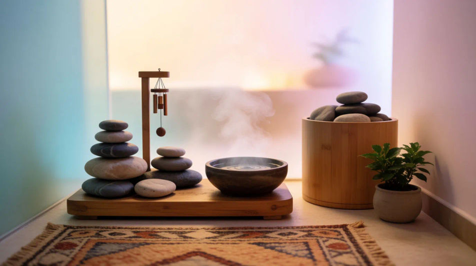 Set a calm and unhurried mood
