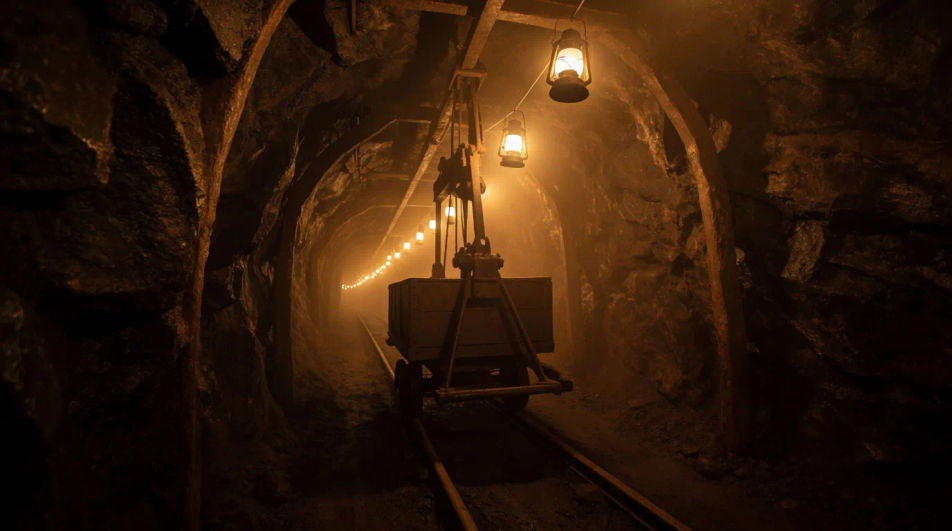 Set a working mine in motion