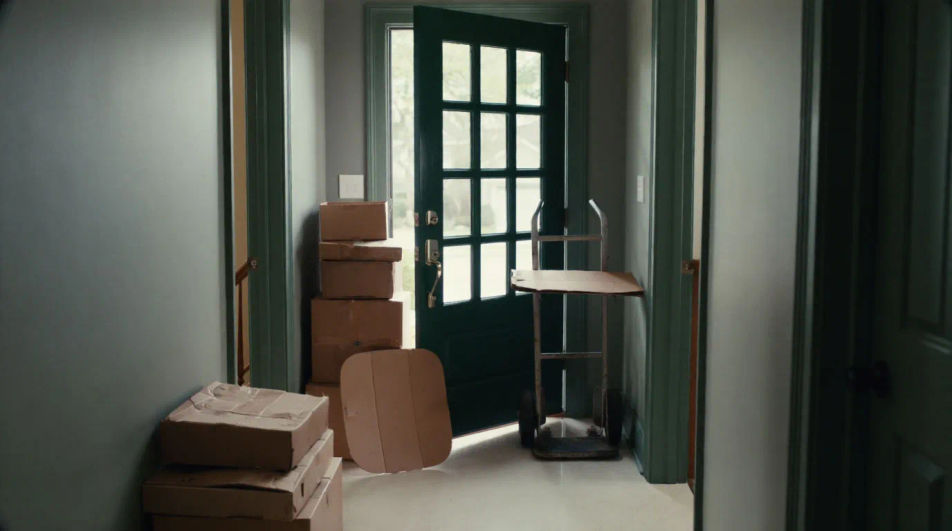 Show a household is mid-move