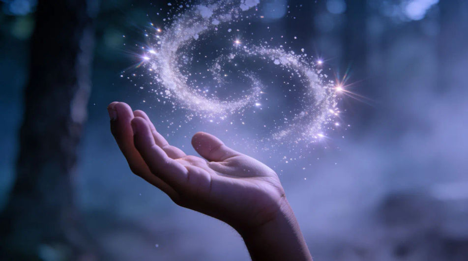 Add a sparkle when a spell is cast