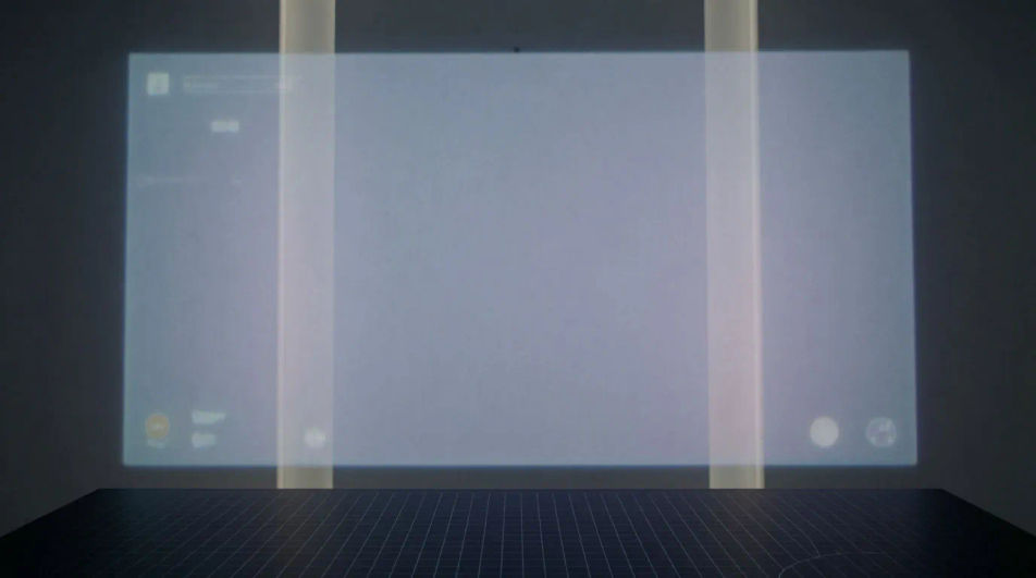 Settle a screen into stillness without music