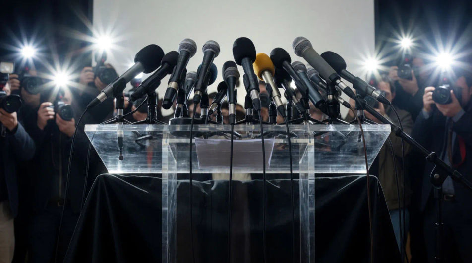 Punctuate the moment an announcement lands