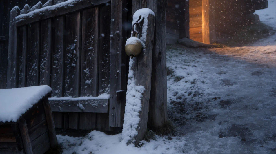 Punctuate an arrival with a bell shake