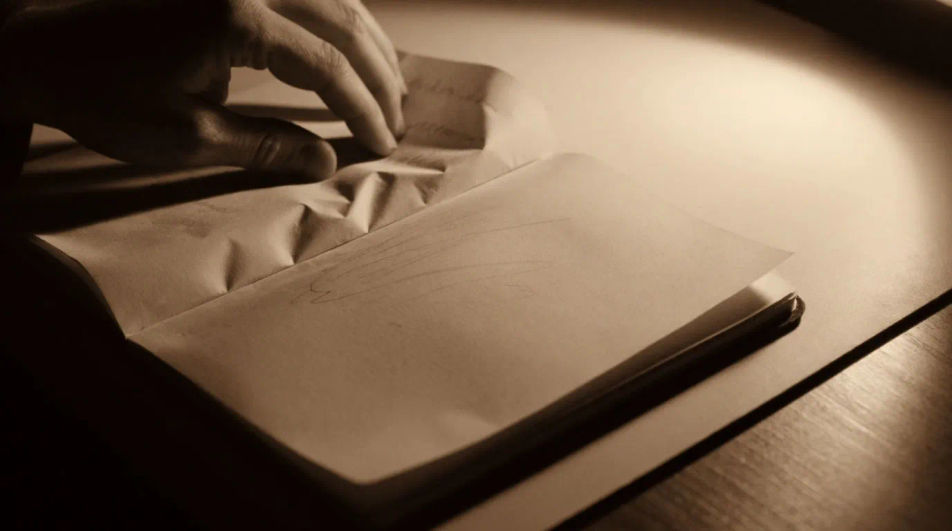 Fill a quiet desk shot with paper sounds