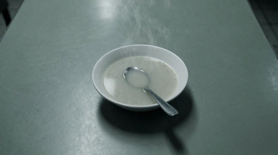 Fill dead air with a slow slurp