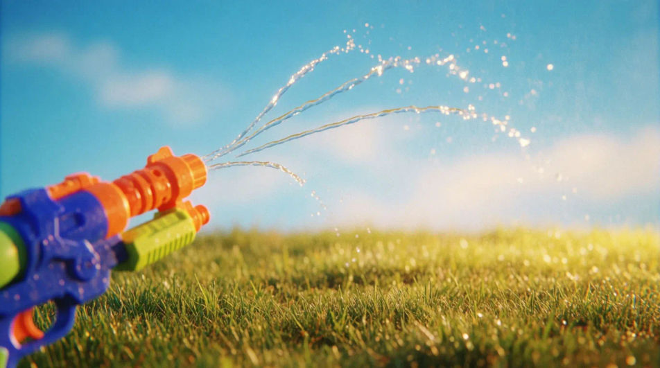 Land a prank with a water pistol