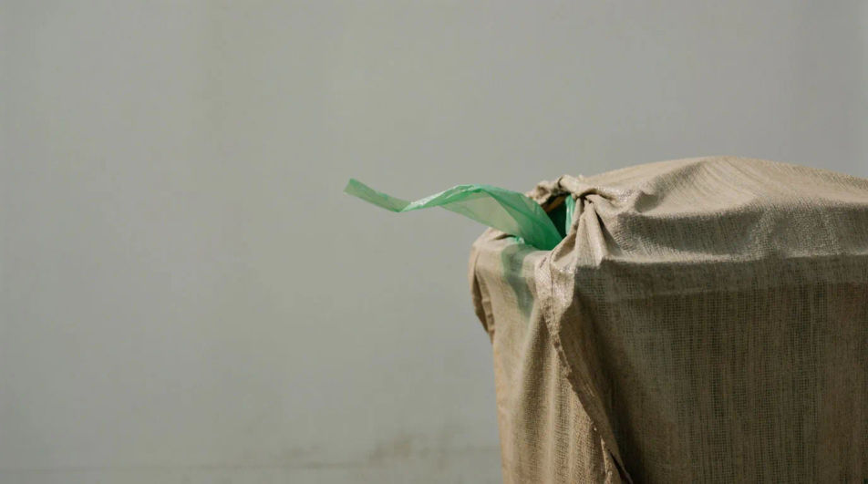 Imply a smell from off screen