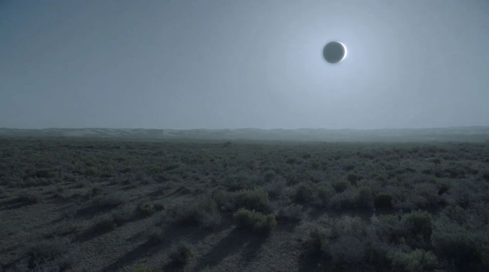 Add weight to a dark shape crossing the sun