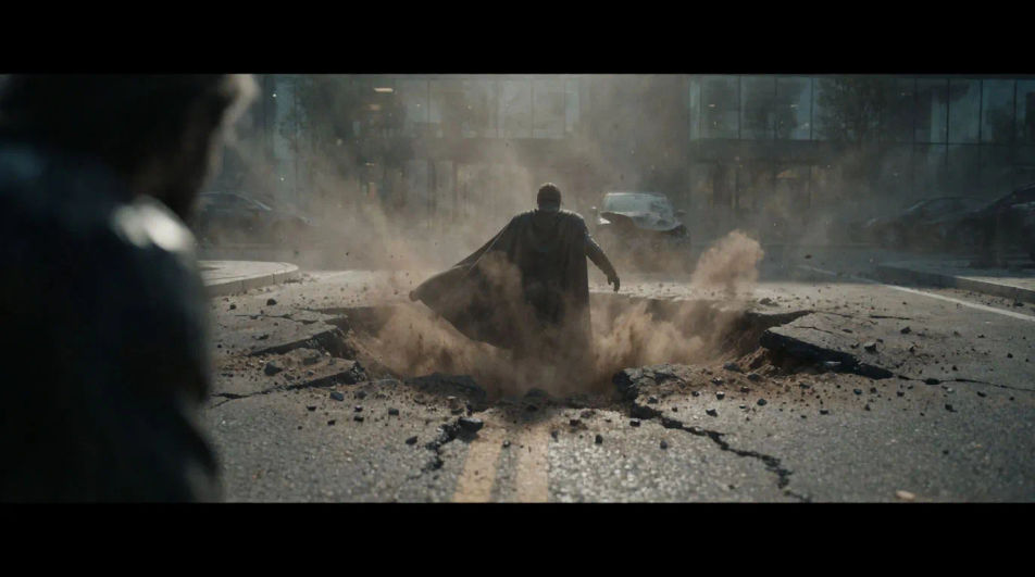 Mark the arrival of someone who saves the day