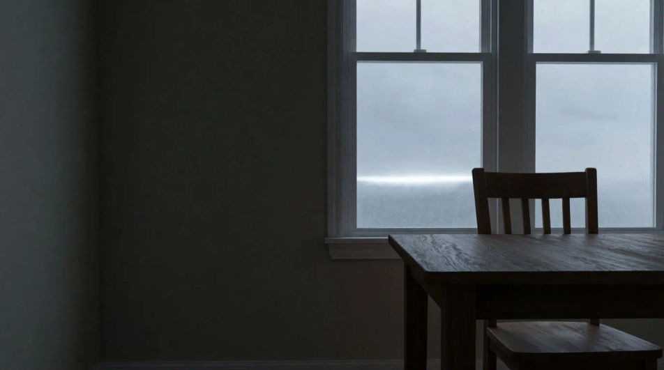 Fill a silence between lines with something large