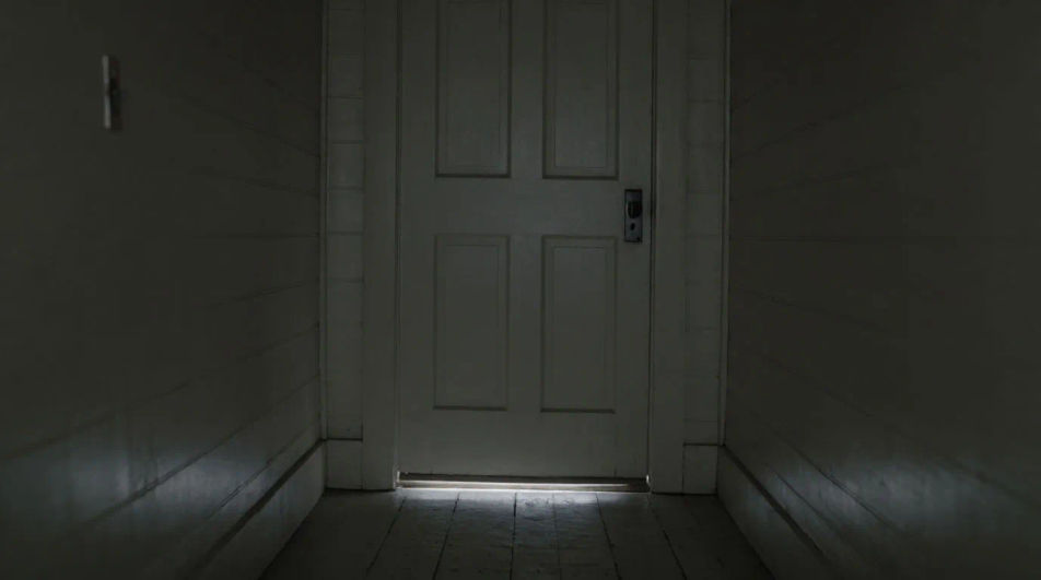 Imply it happened behind a closed door
