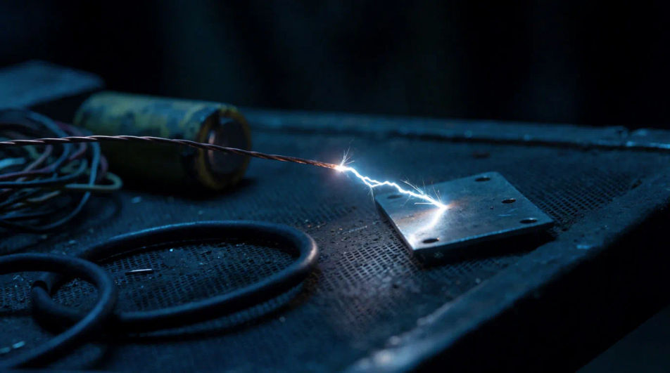 Land a shock on the exact frame of contact