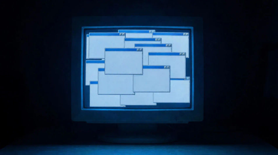 Set the clutter of an overloaded computer