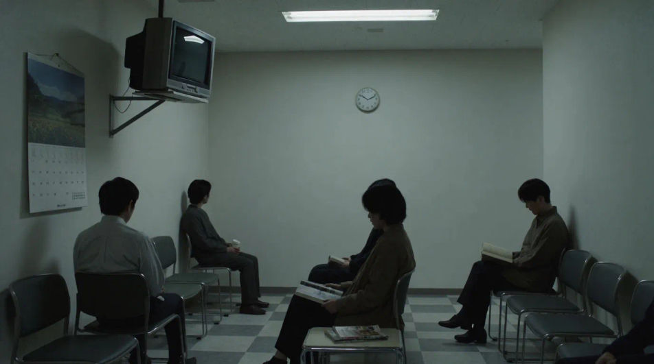 Set a waiting room of people holding their tongues