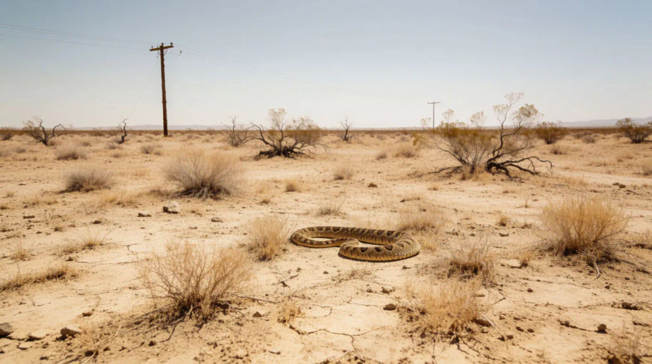 Set a desert full of threats