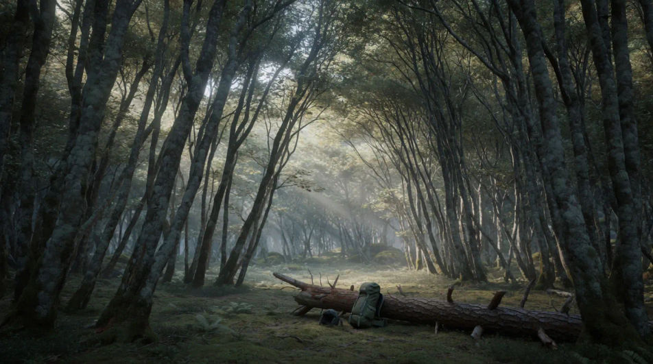Fill a silent clearing after the fall