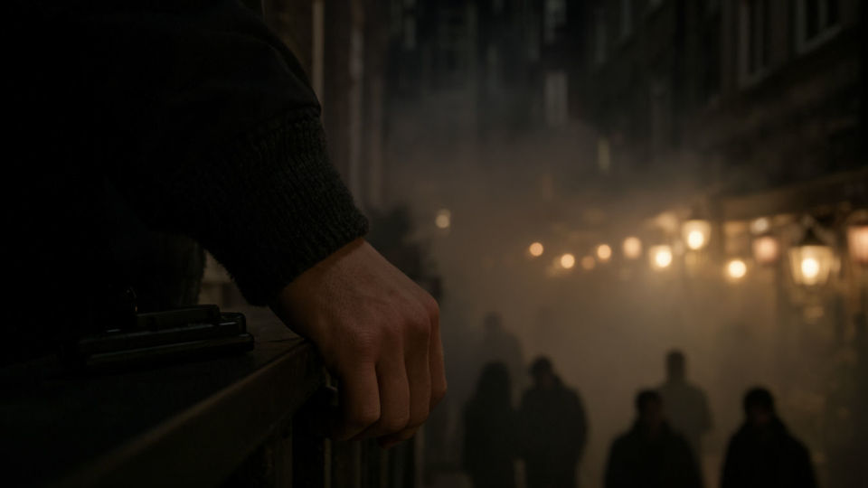 Tell the audience the night is ending